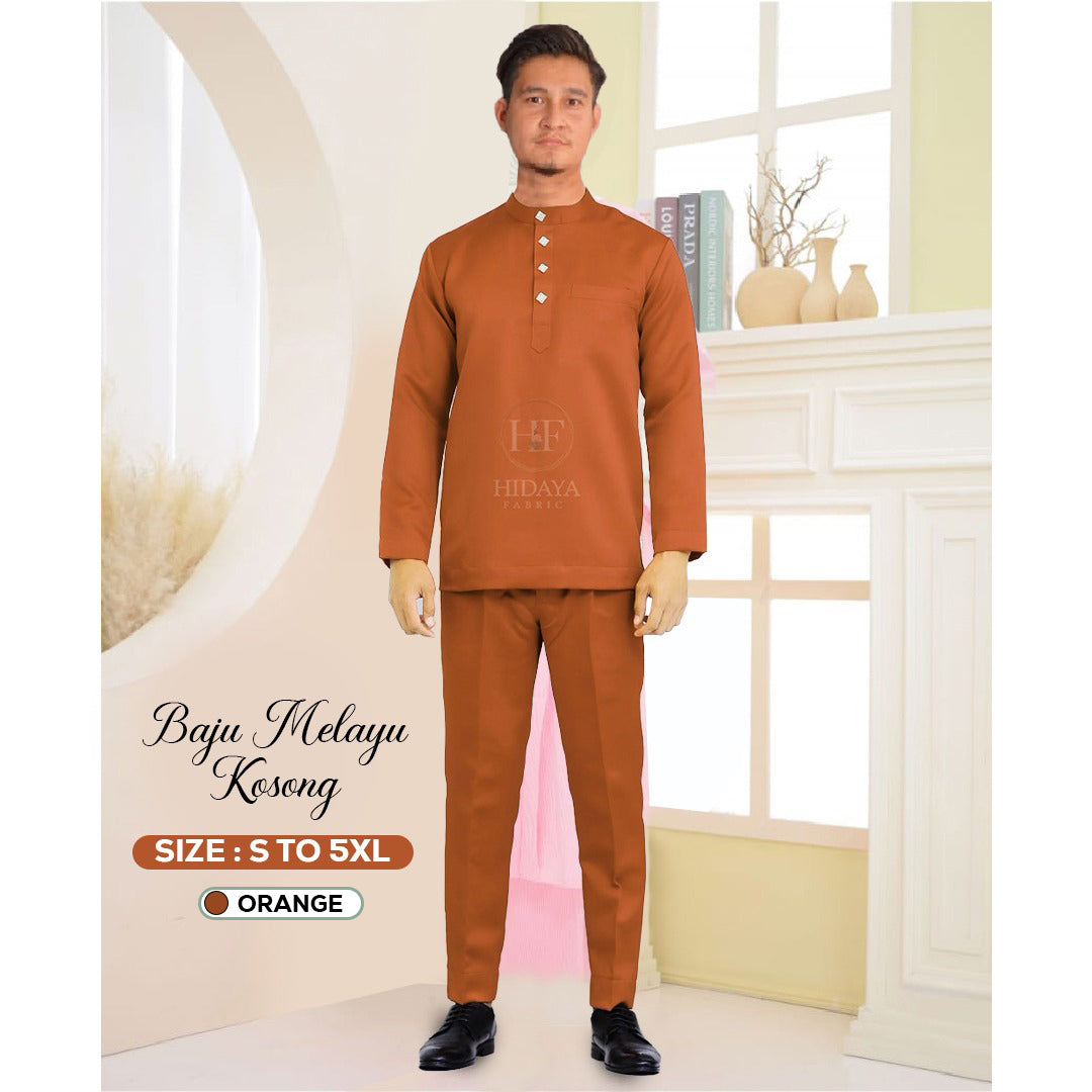 Baju Melayu Without Sampin - OUT OF STOCK - Restock soon