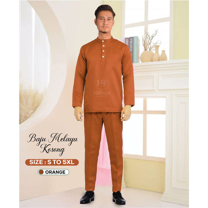 Baju Melayu Without Sampin - OUT OF STOCK - Restock soon