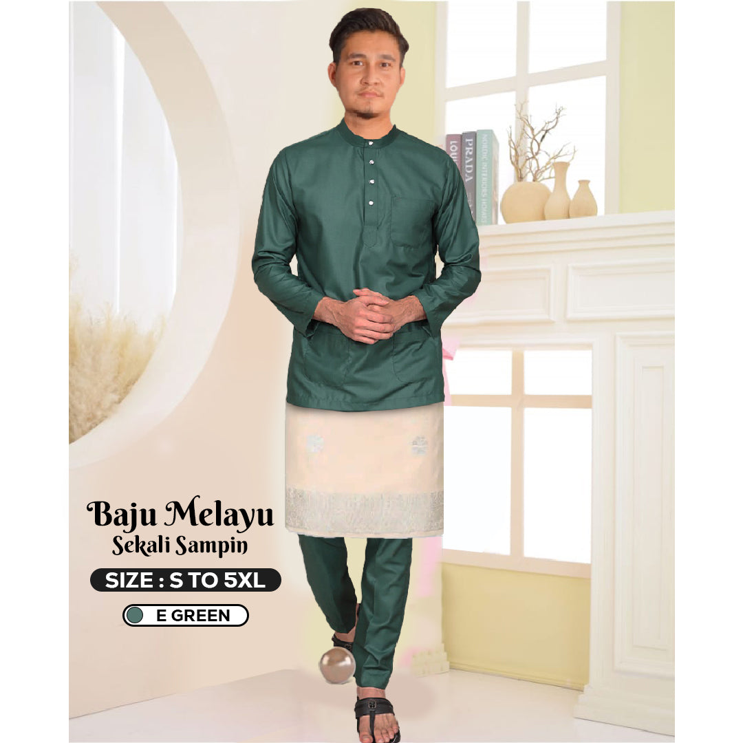 Baju Melayu Without Sampin - OUT OF STOCK - Restock soon