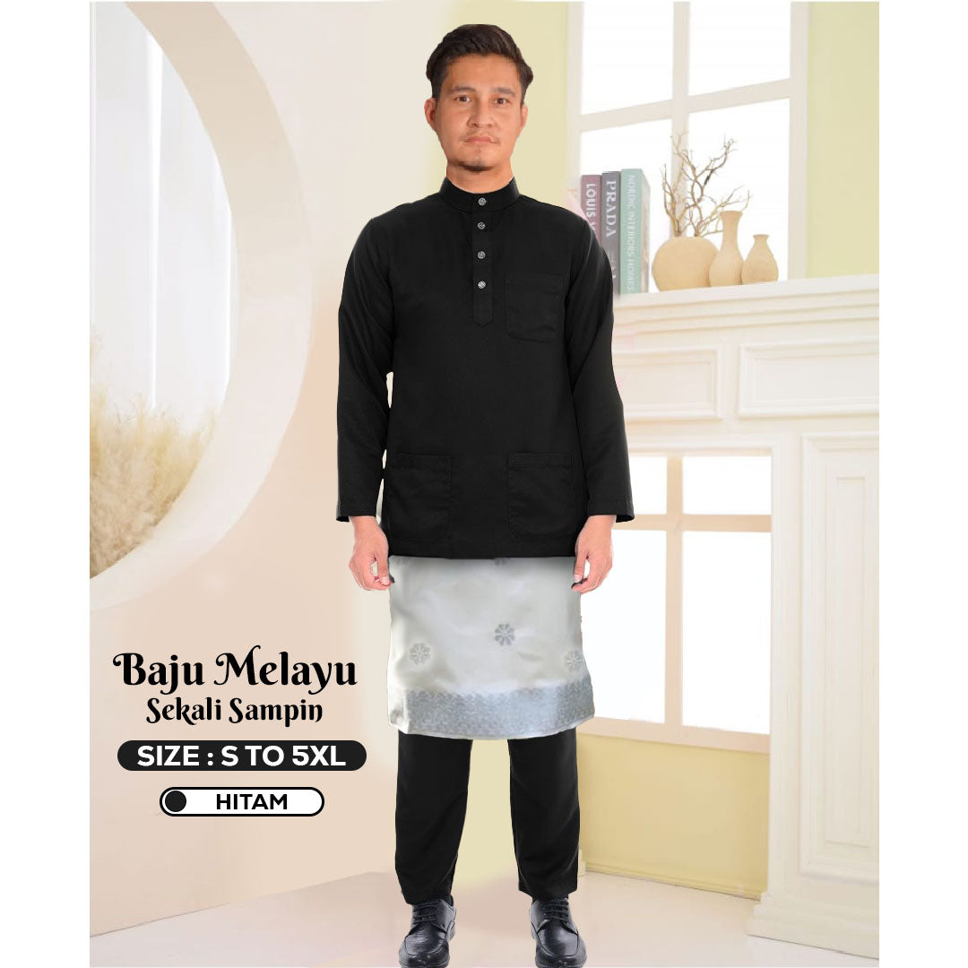 Baju Melayu Without Sampin - OUT OF STOCK - Restock soon