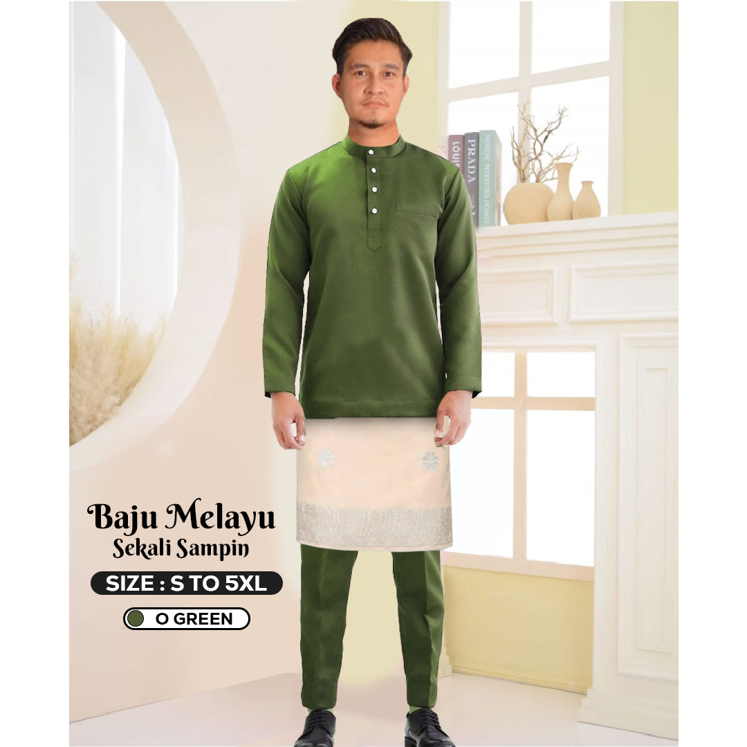 Baju Melayu Without Sampin - OUT OF STOCK - Restock soon