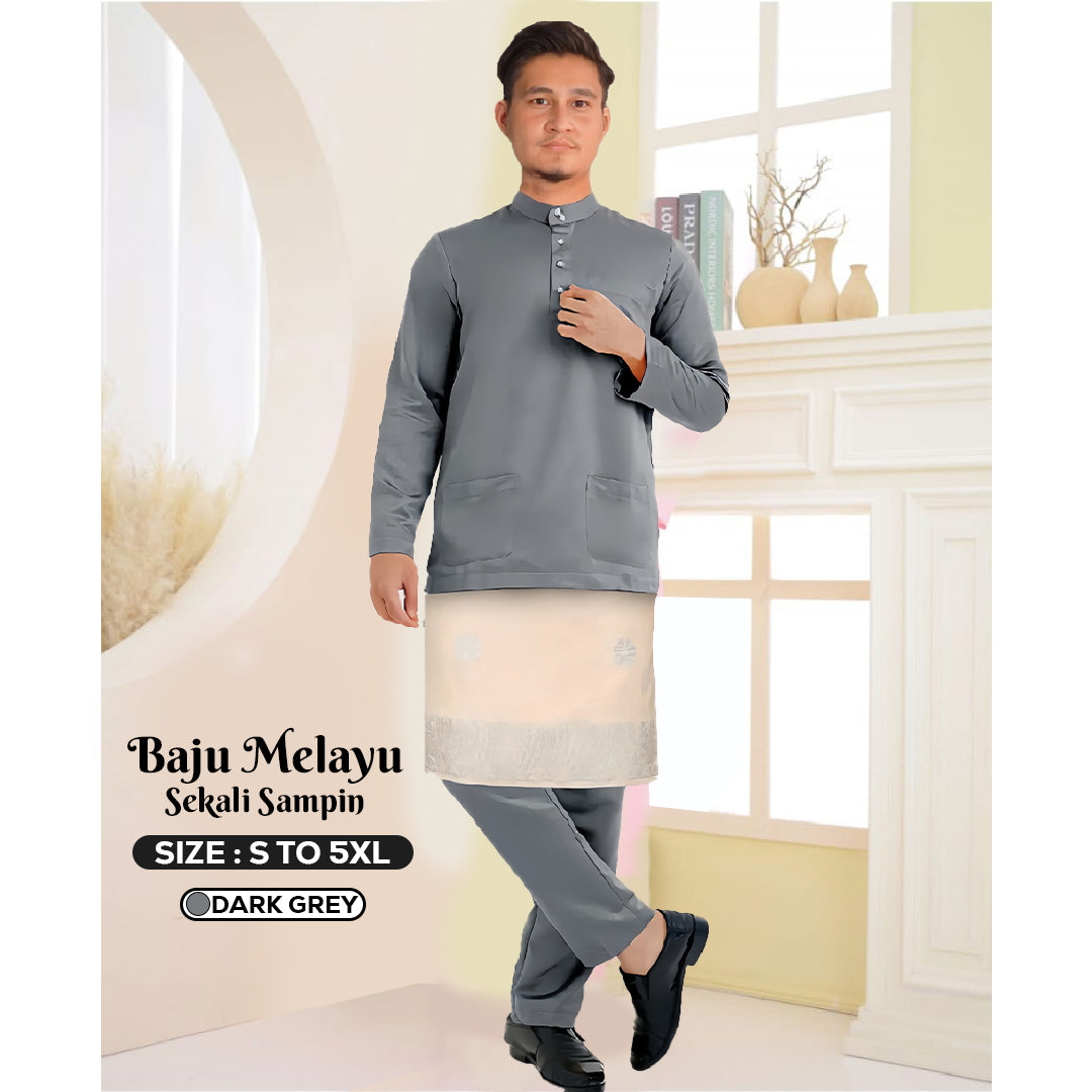 Baju Melayu Without Sampin - OUT OF STOCK - Restock soon