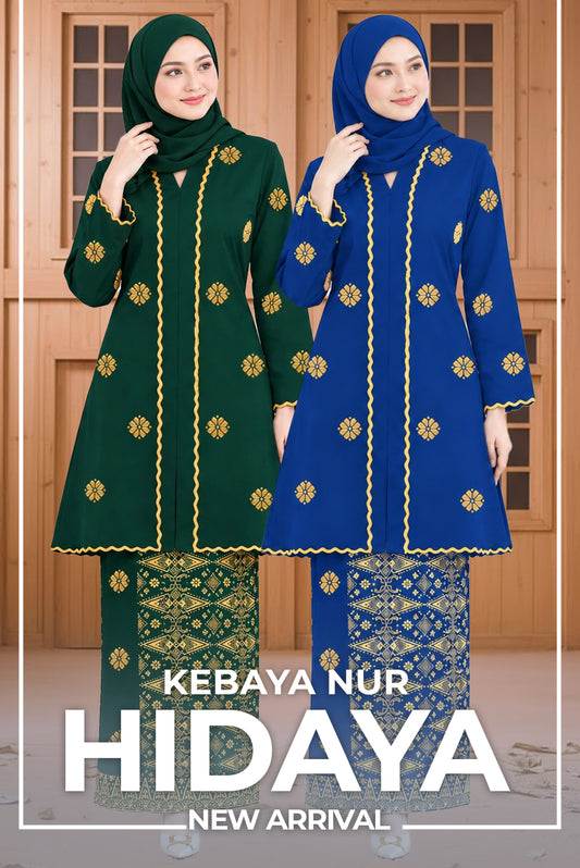 Baju Kebaya Nur Hidaya - New Arrival In Songket Family