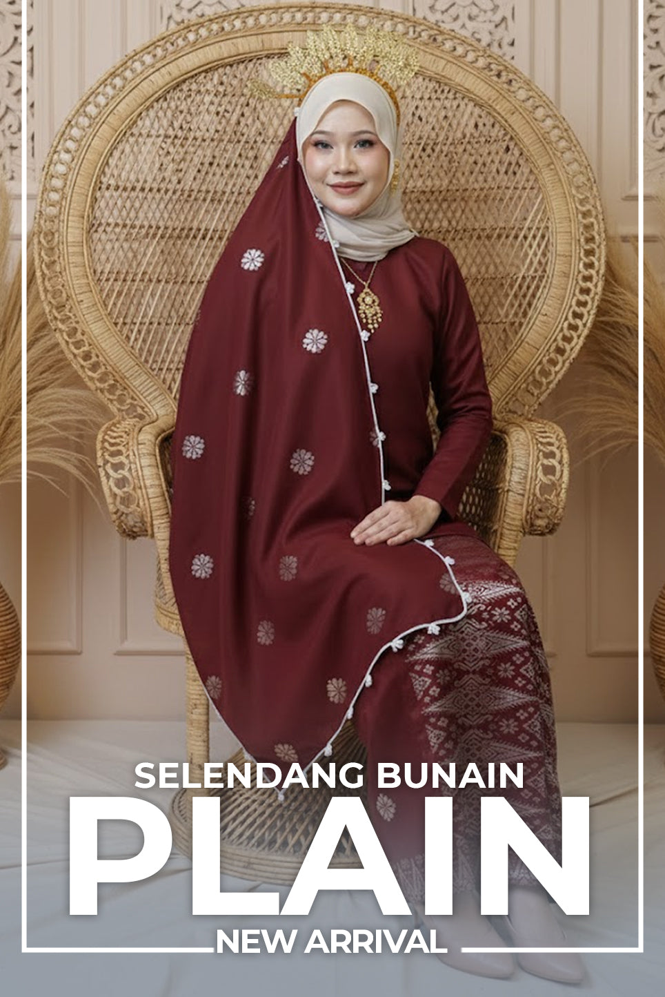 New Selendang Bunian - Plain