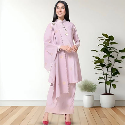 Kurung Cucak Musang + Sekali Selendang Free - Xs to 12xl