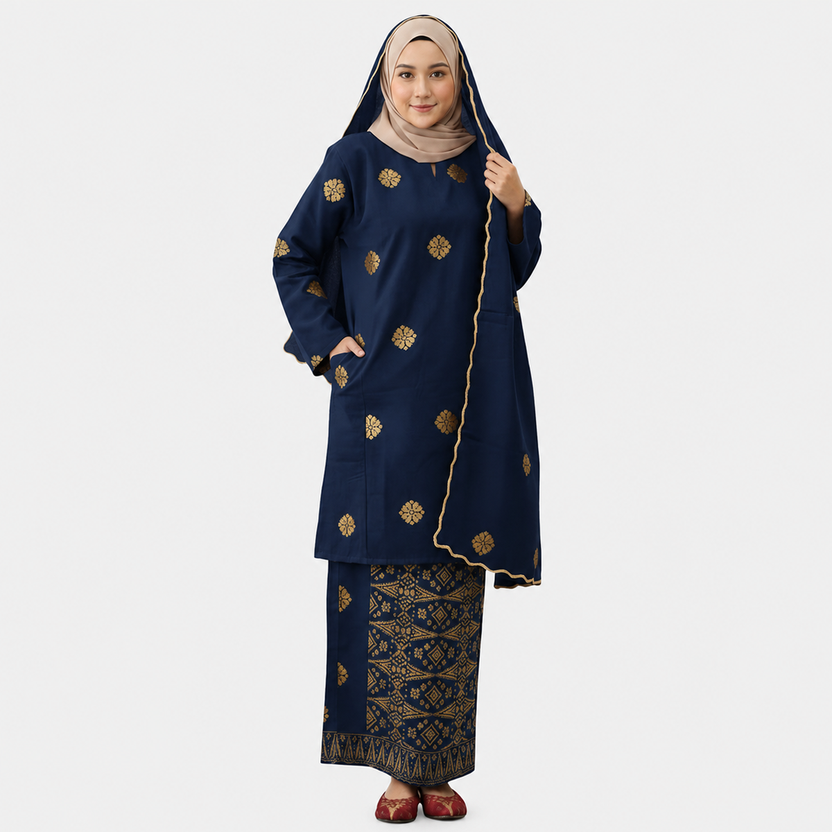 Baju Kurung Johor - Xs to 5XL