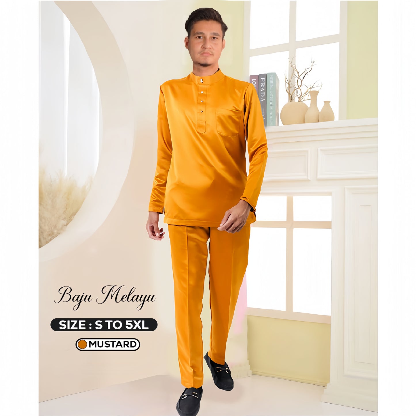 Baju Melayu Without Sampin - OUT OF STOCK - Restock soon