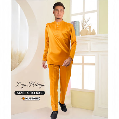 Baju Melayu Without Sampin - OUT OF STOCK - Restock soon