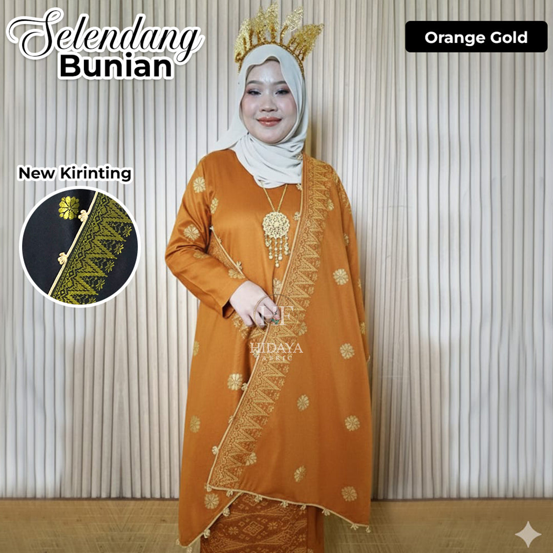 New Selendang Bunain - Raya New Arrival - Coraq