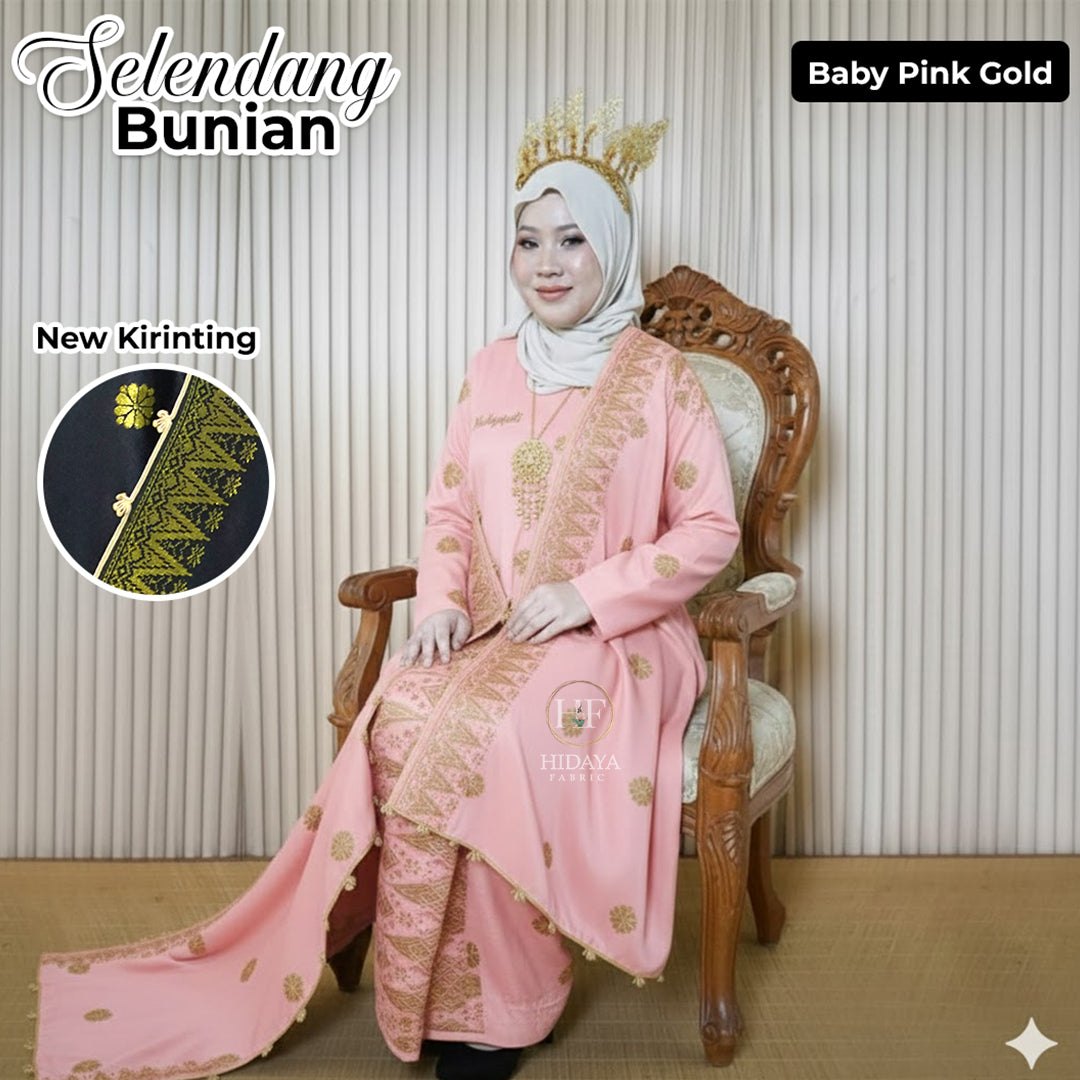 New Selendang Bunain - Raya New Arrival - Coraq