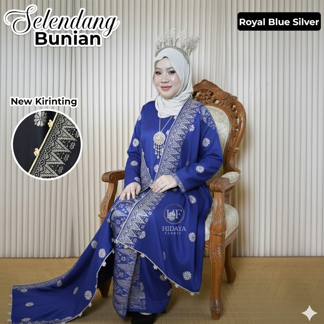 New Selendang Bunain - Raya New Arrival - Coraq