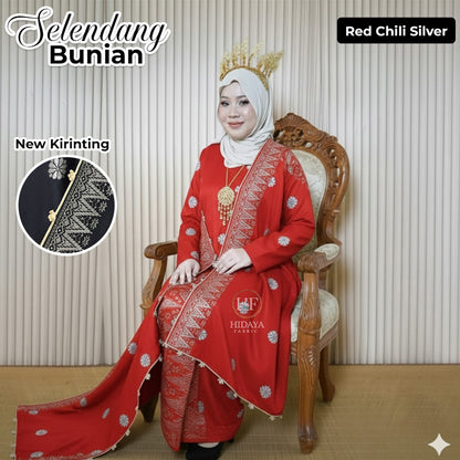 New Selendang Bunain - Raya New Arrival - Coraq