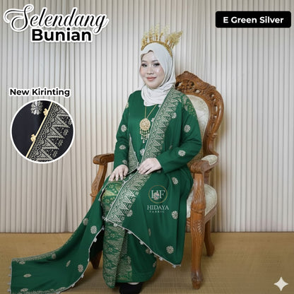 New Selendang Bunain - Raya New Arrival - Coraq