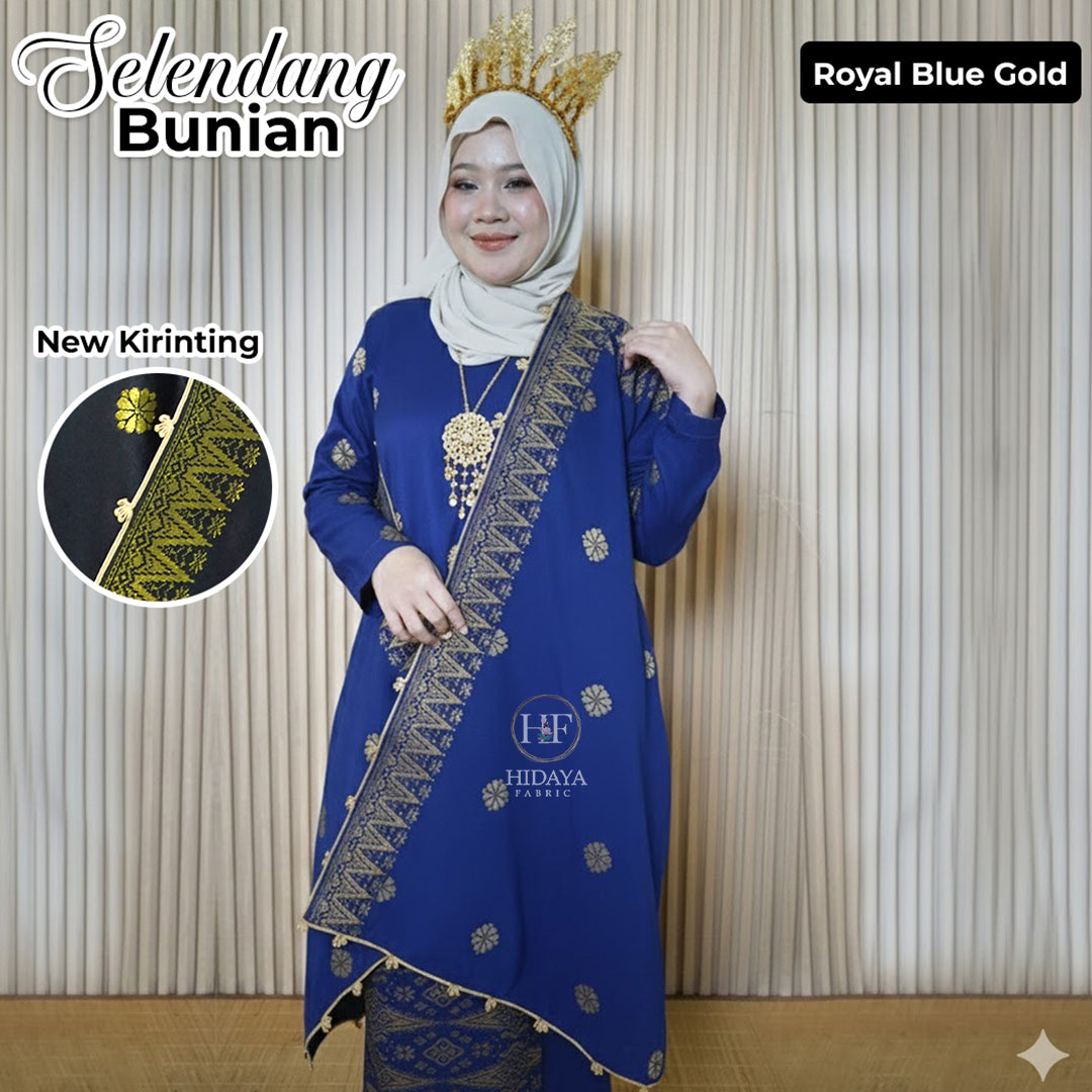 New Selendang Bunain - Raya New Arrival - Coraq