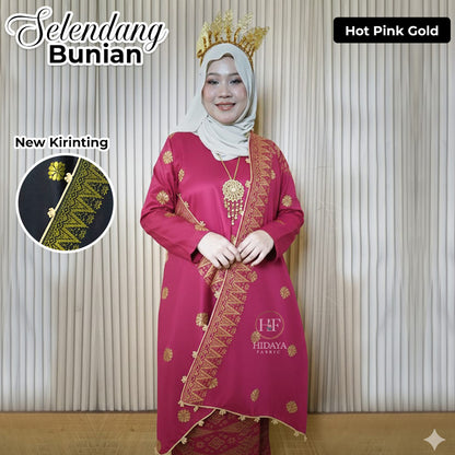 New Selendang Bunain - Raya New Arrival - Coraq