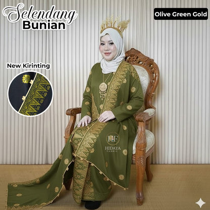 New Selendang Bunain - Raya New Arrival - Coraq