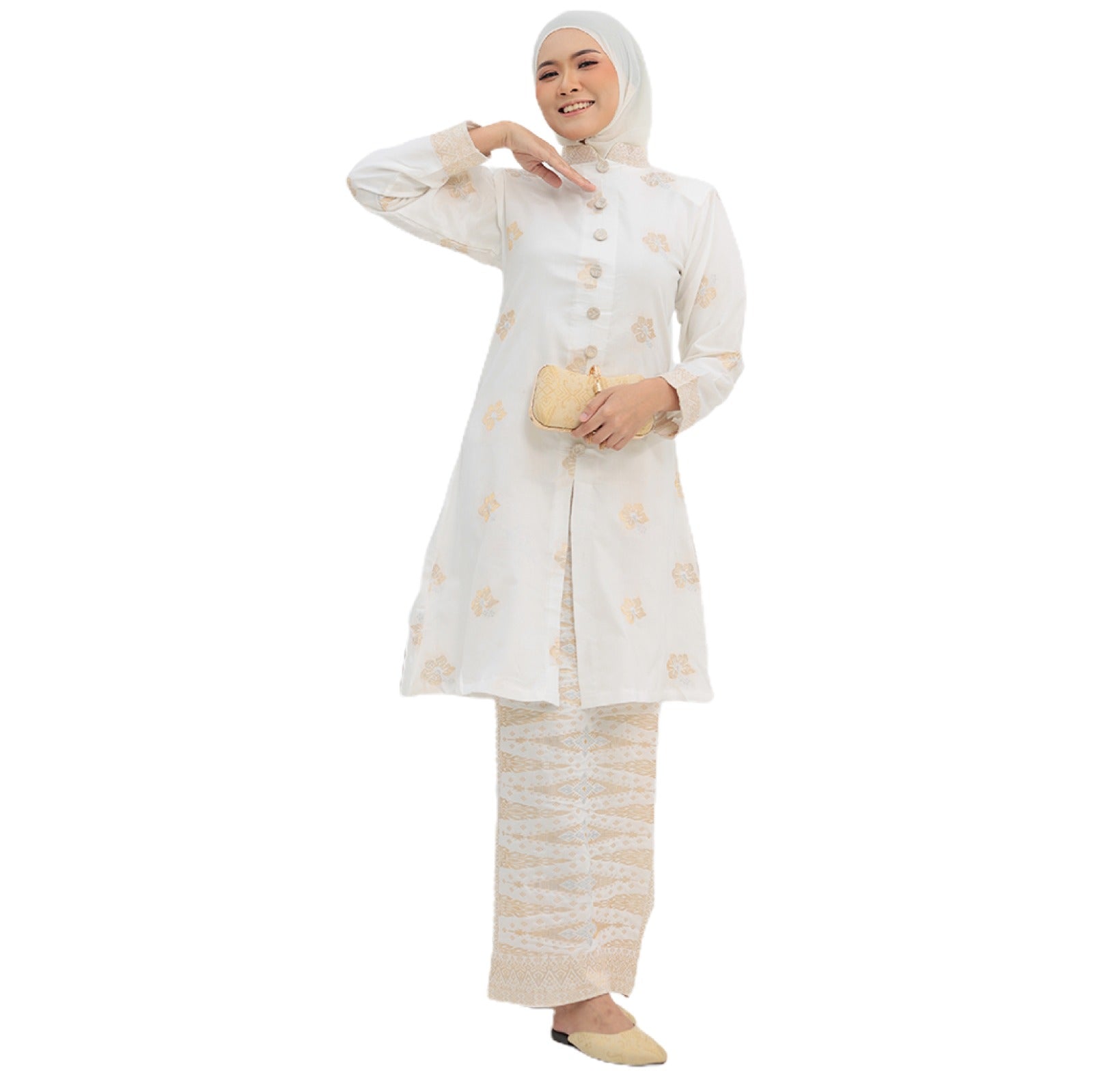 Hidaya Fabric Kebarung Sofia , XS TO XL Hidaya Fabrics 